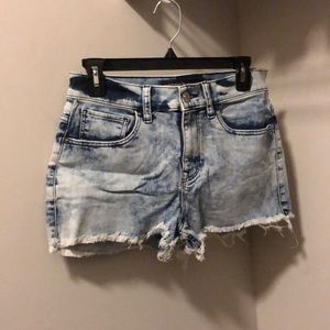 3/$20 free Express acid wash shorts